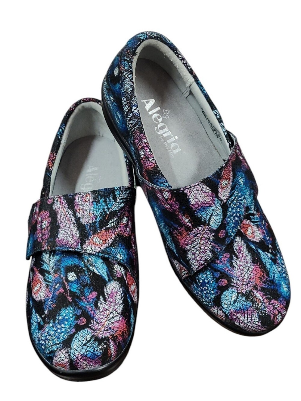 Alegria PG Lite “Lauryn” Multicolor FeatherWeight/FeatherPrint Clog EUR 38/US 6